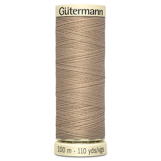 Gutermann Sew All 215 Coffee 100m Reel