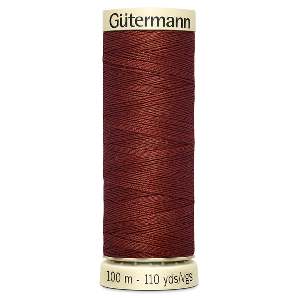 Gutermann Sew All 227 Medium Brown 100m Reel