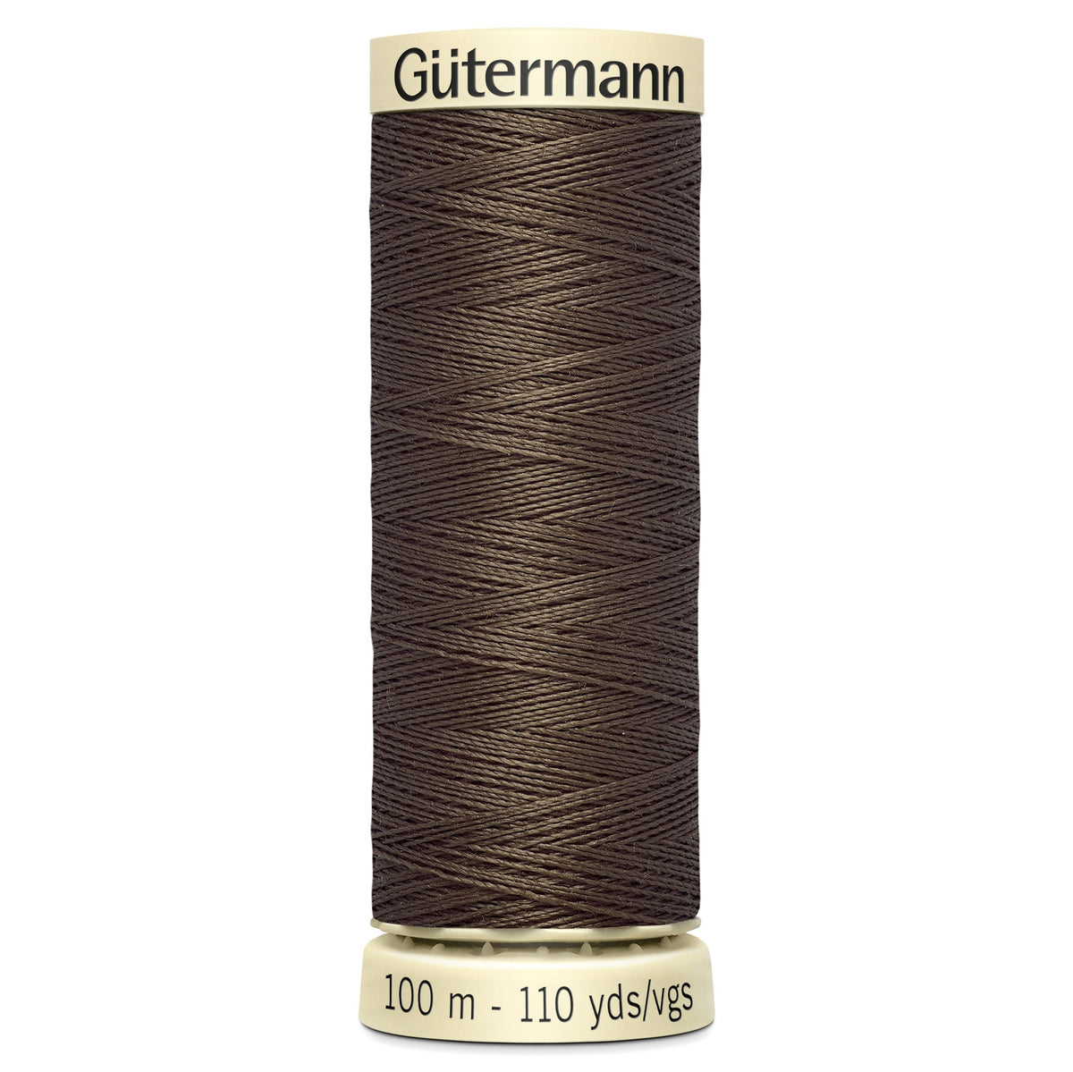 Gutermann Sew All 252 Dark Brown 100m Reel