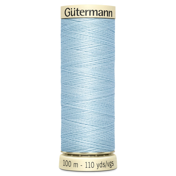 Gutermann Sew All 276 Sky Blue 100m Reel