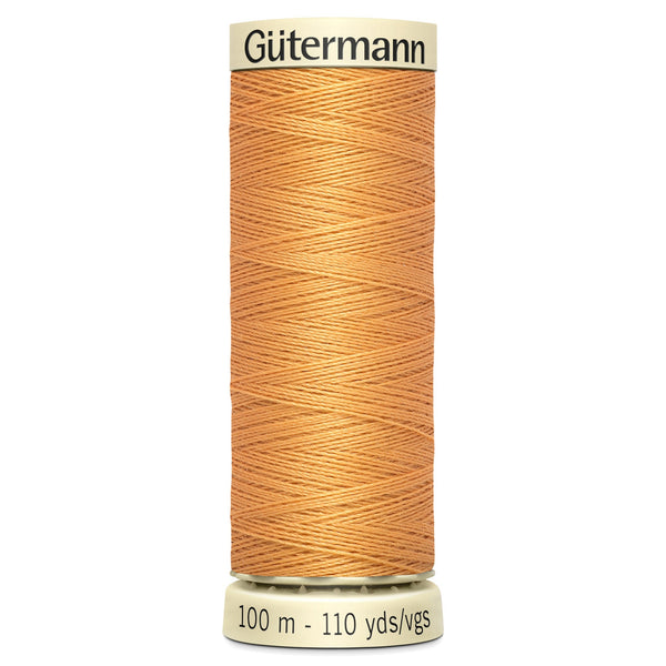 Gutermann Sew All 300 Medium Orange 100m Reel
