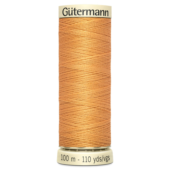 Gutermann Sew All 300 Medium Orange 100m Reel