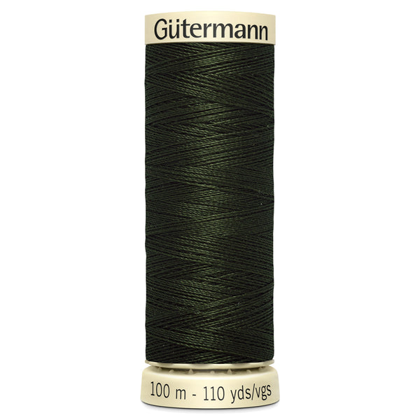 Gutermann Sew All 304 Dark Pine Green 100m Reel