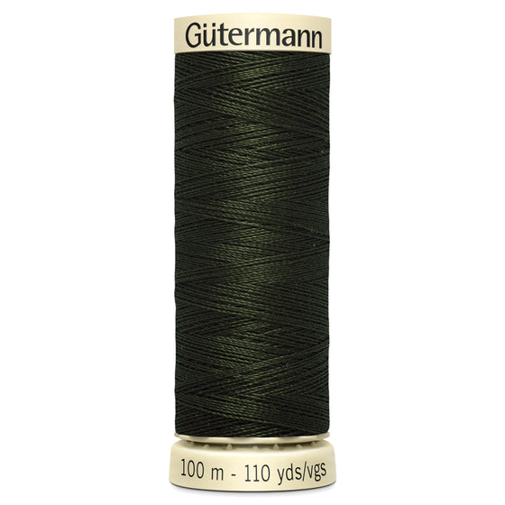 Gutermann Sew All 304 Dark Pine Green 100m Reel