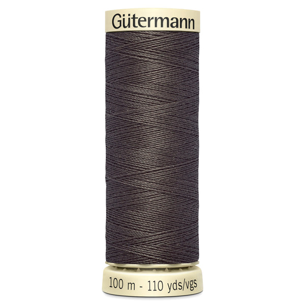 Gutermann Sew All 308 Tree Bark Brown 100m Reel