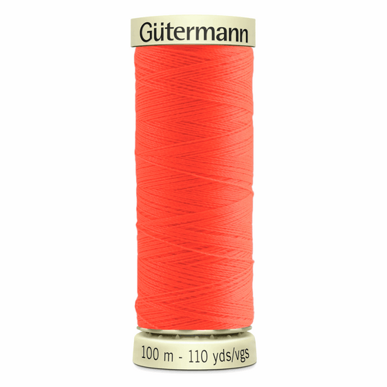 Gutermann Sew All 3722 Orange 100m Reel