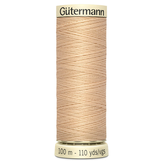 Gutermann Sew All 421 Peach 100m Reel
