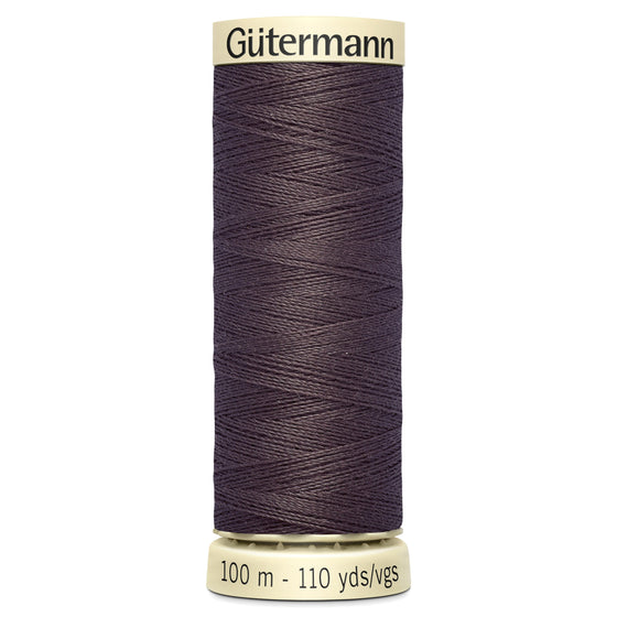 Gutermann Sew All 540 Black Coffee 100m Reel