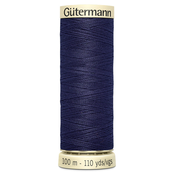 Gutermann Sew All 575 Dark Purple 100m Reel