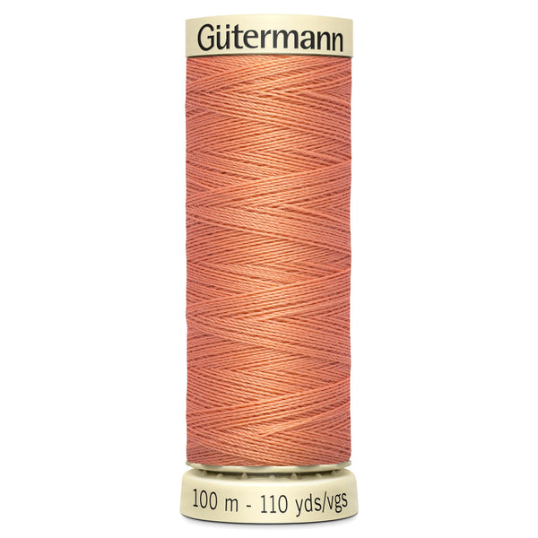 Gutermann Sew All 587 Dark Peach 100m Reel