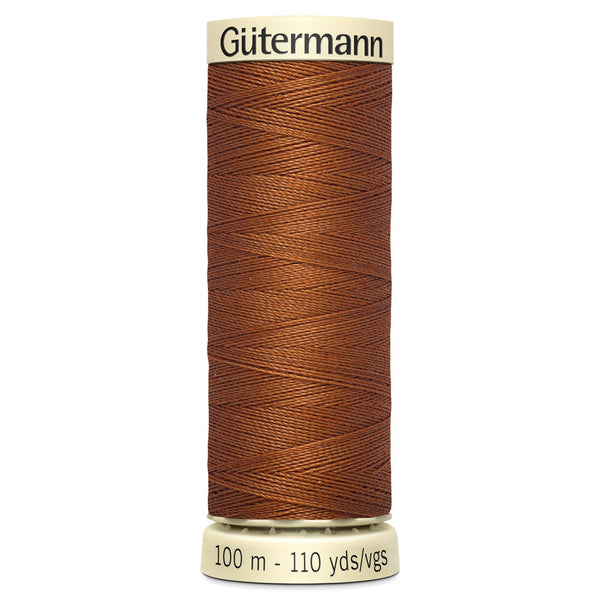 Gutermann Sew All 649 Medium Auburn 100m Reel