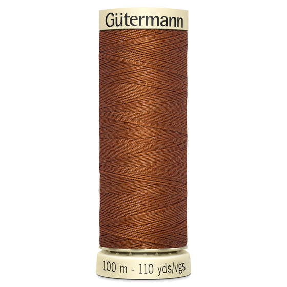 Gutermann Sew All 649 Medium Auburn 100m Reel