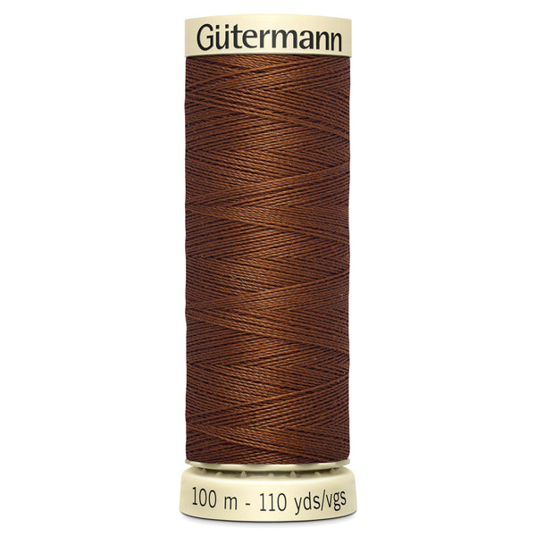 Gutermann Sew All 650 Medium Brown 100m Reel