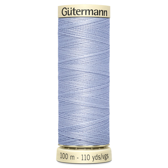Gutermann Sew All 655 Sky Blue 100m Reel
