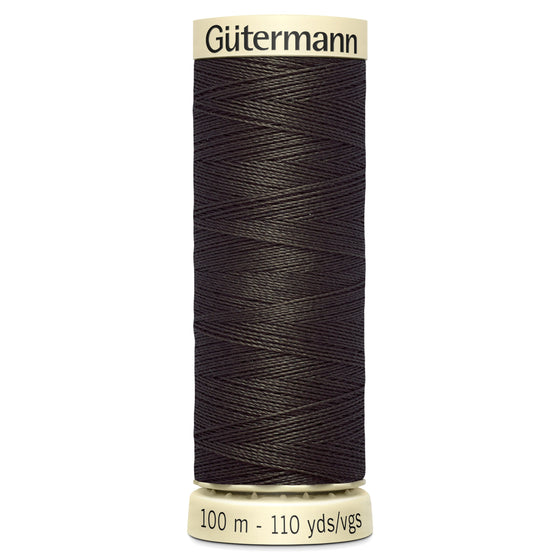 Gutermann Sew All 671 Espresso Brown 100m Reel