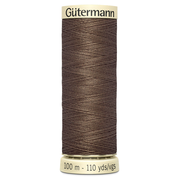 Gutermann Sew All 672 Caramel Brown 100m Reel