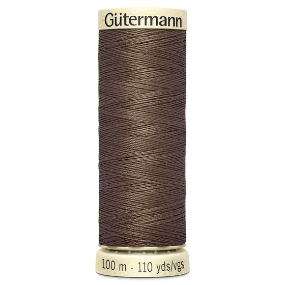 Gutermann Sew All 672 Caramel Brown 100m Reel