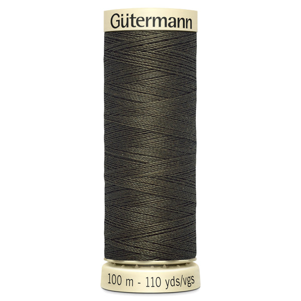 Gutermann Sew All 673 Umber Brown 100m Reel