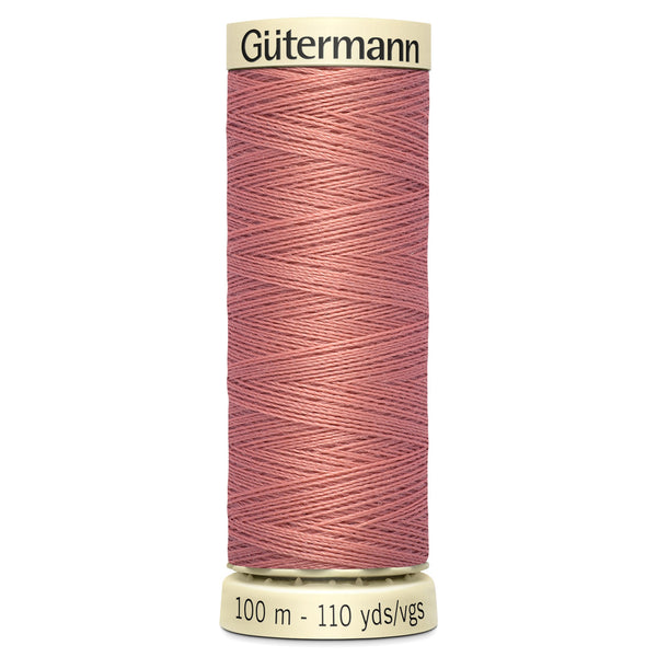 Gutermann Sew All 79 Peach 100m Reel