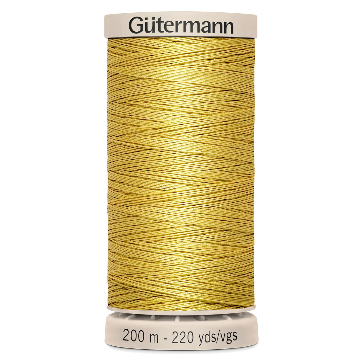 Gutermann Hand Quilting 758 Dark Yellow 200m Reel
