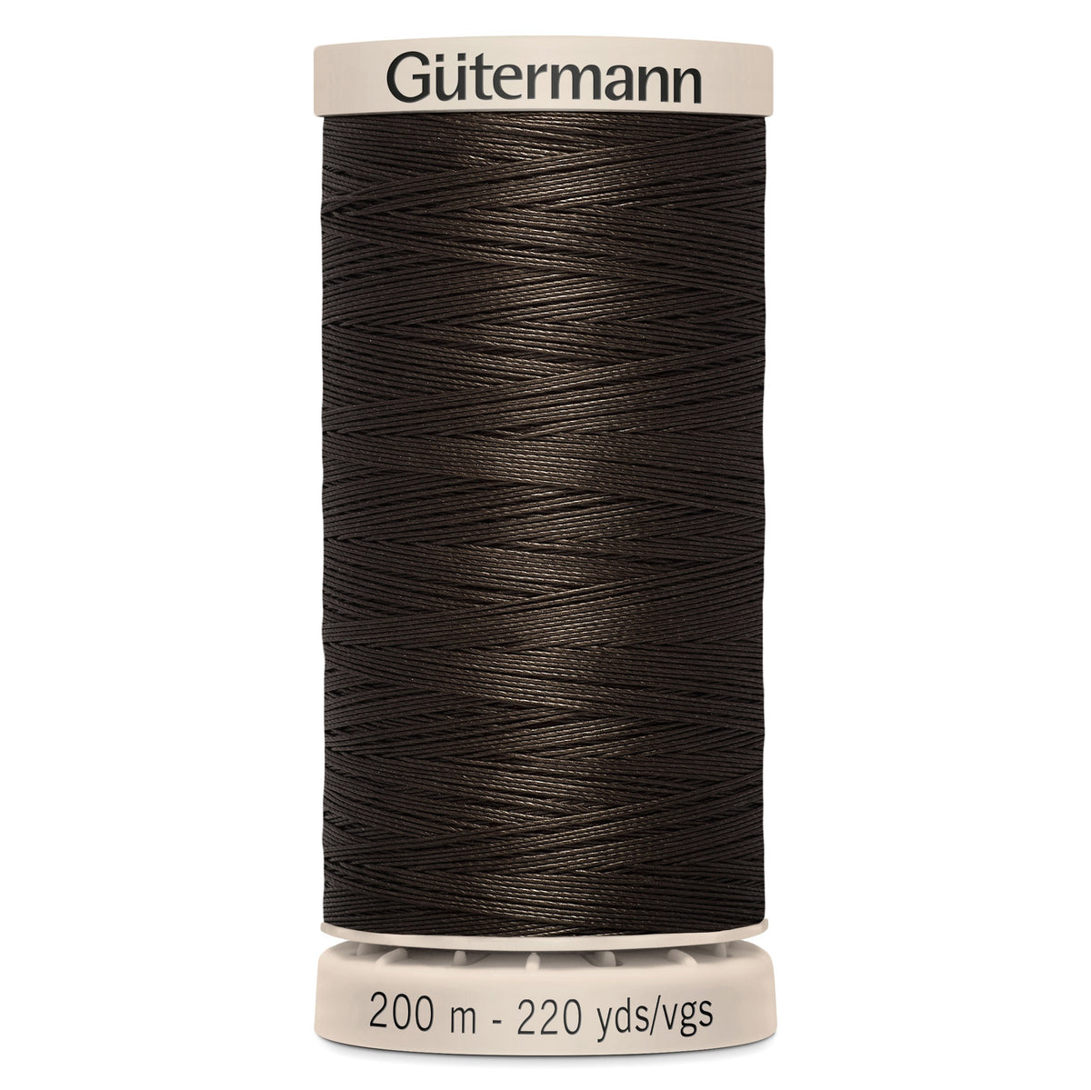 Gutermann Hand Quilting 1712 Dark Brown 200m Reel