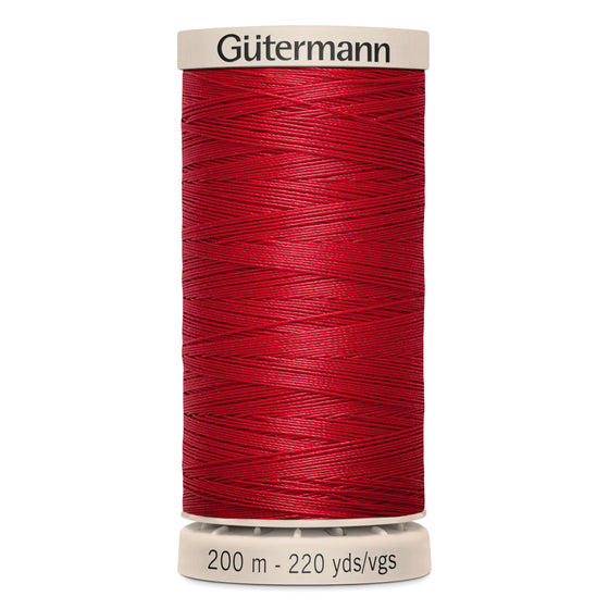 Gutermann Hand Quilting 2074 Deep Red 200m Reel