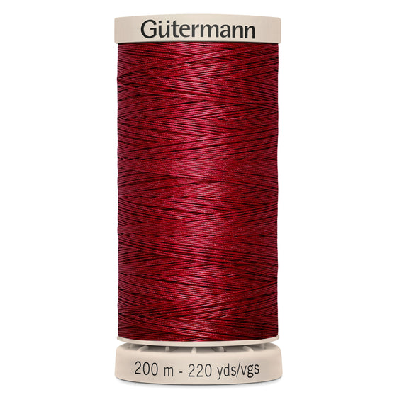 Gutermann Hand Quilting 2453 Red 200m Reel