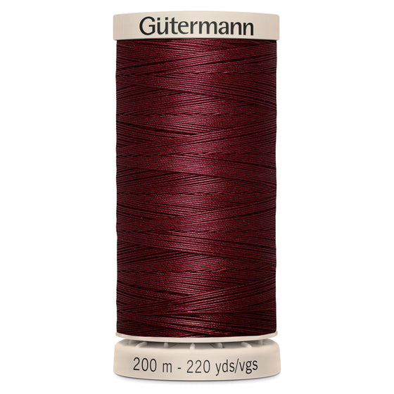 Gutermann Hand Quilting 2833 Red Wine 200m Reel