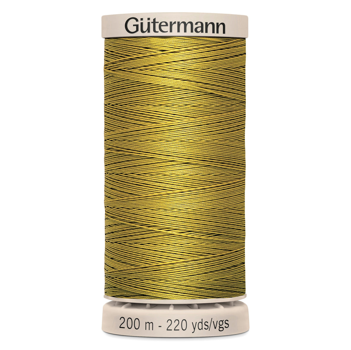 Gutermann Hand Quilting 956 Mouldy Yellow 200m Reel