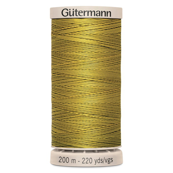 Gutermann Hand Quilting 956 Mouldy Yellow 200m Reel