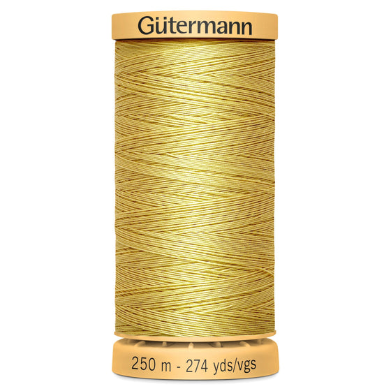 Gutermann Cotton 758 Dandilion Yellow 250m Reel