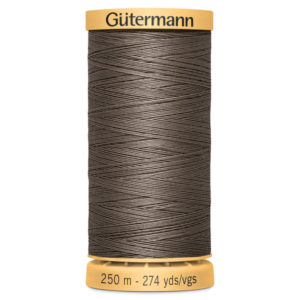 Gutermann Cotton 1225 Medium Brown 250m Reel