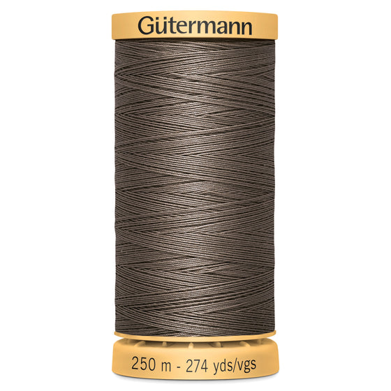 Gutermann Cotton 1225 Medium Brown 250m Reel