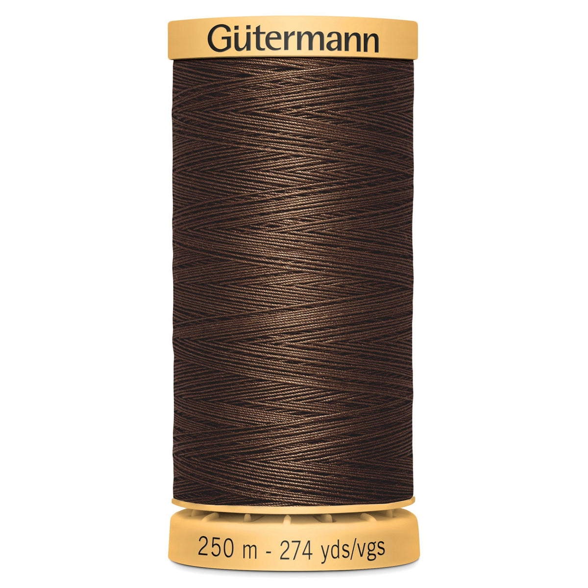 Gutermann Cotton 1523 Chocolate Fountain 250m Reel