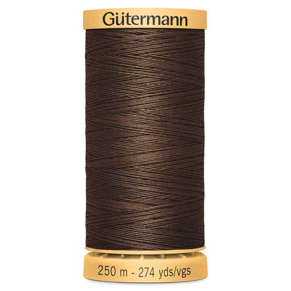 Gutermann Cotton 1523 Chocolate Fountain 250m Reel