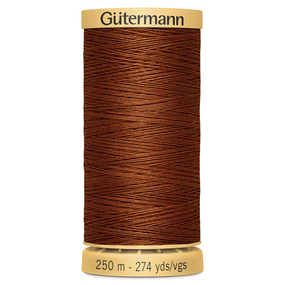 Gutermann Cotton 2143 Burnt Red 250m Reel