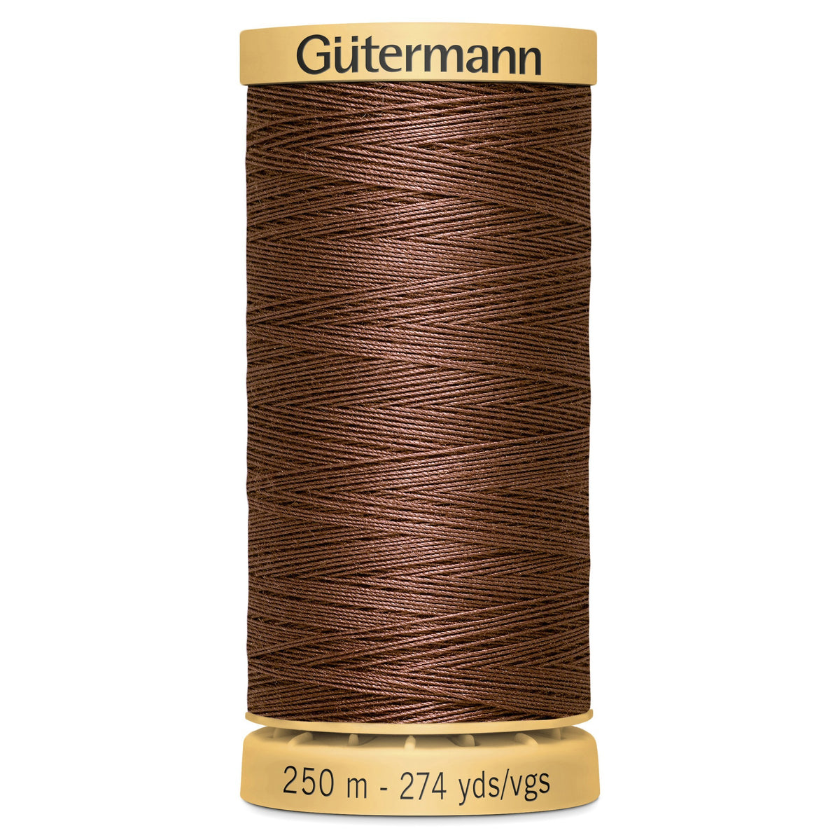Gutermann Cotton 2724 Purple Brown 250m Reel