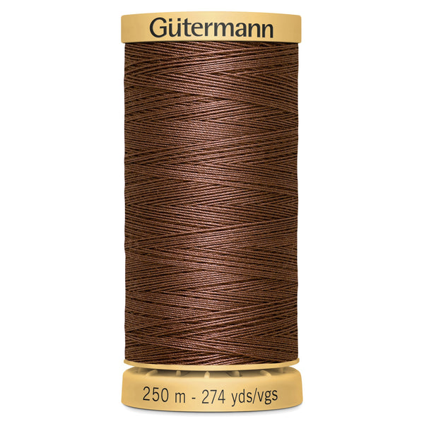 Gutermann Cotton 2724 Purple Brown 250m Reel