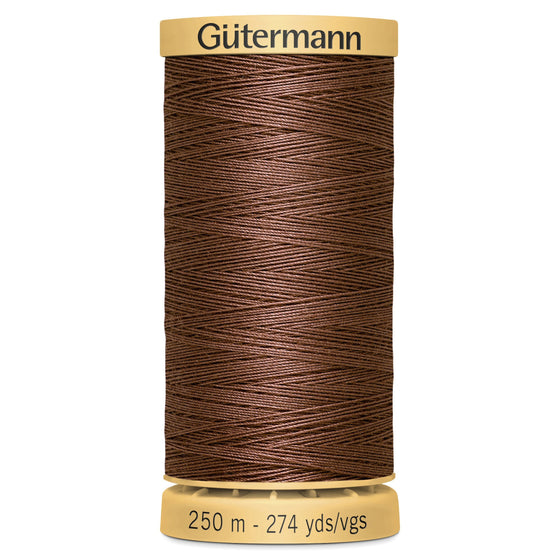 Gutermann Cotton 2724 Purple Brown 250m Reel