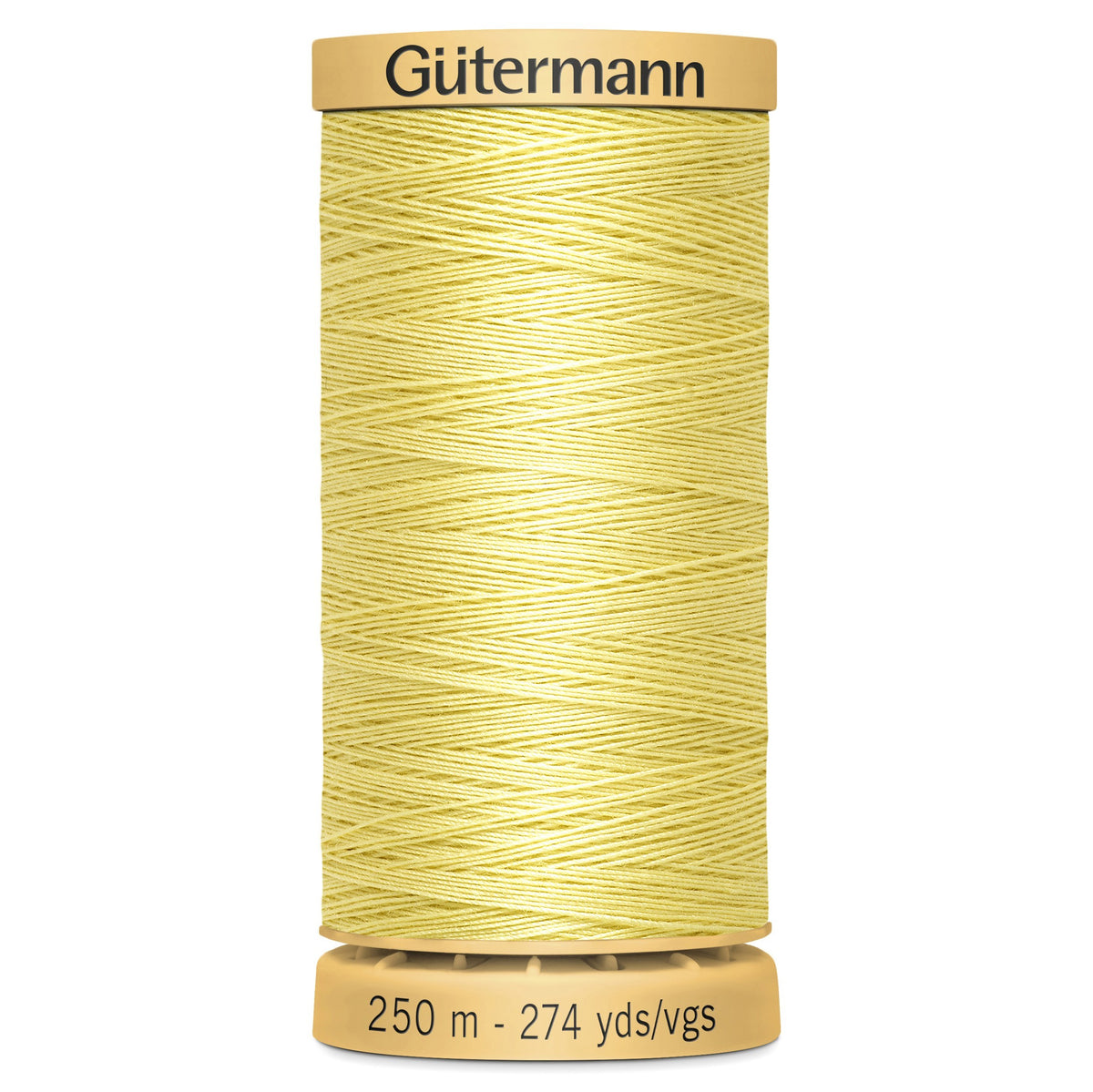Gutermann Cotton 349 Pale Yellow 250m Reel
