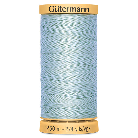 Gutermann Cotton 6617 Pale Teal 250m Reel