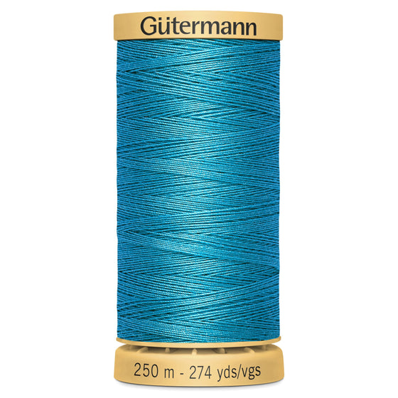 Gutermann Cotton 6745 Bright Turqoise 250m Reel