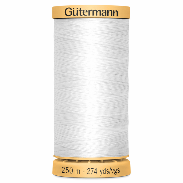 Gutermann Cotton 5709 White 250m Reel