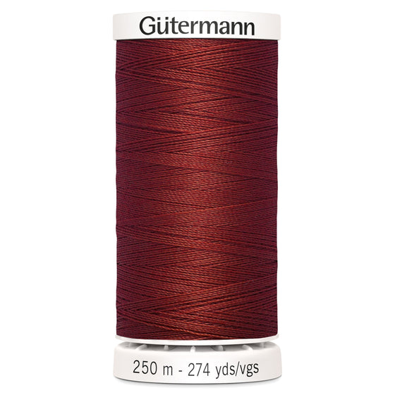 Gutermann Sew All 221 Burnt Orange 250m Reel