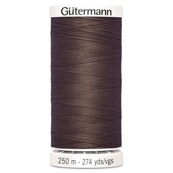 Gutermann Sew All 446 Chestnut Brown 250m Reel