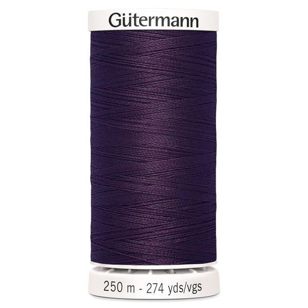 Gutermann Sew All 517 Darkest Purple 250m Reel