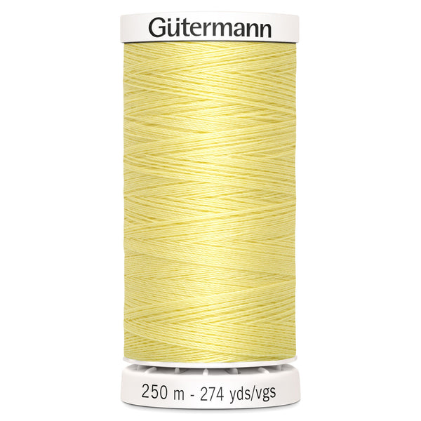 Gutermann Sew All 578 Light Yellow 250m Reel