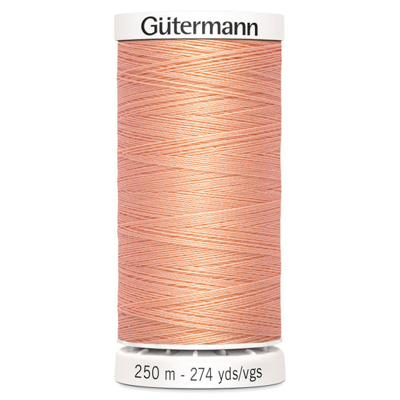 Gutermann Sew All 586 Light Peach 250m Reel