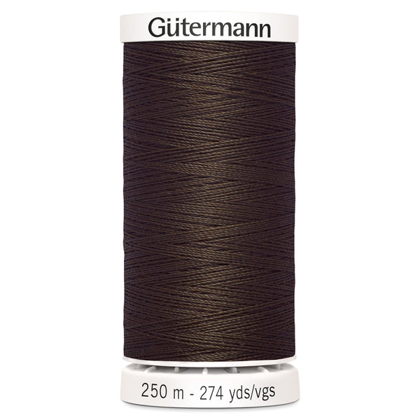 Gutermann Sew All 694 Chocolate Syrup 250m Reel