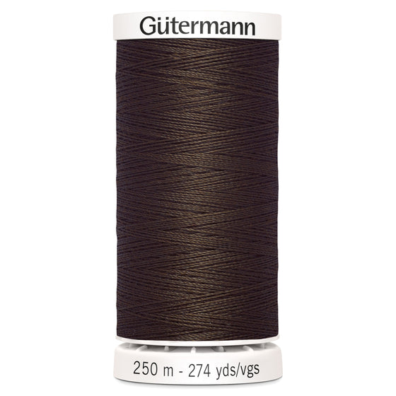 Gutermann Sew All 694 Chocolate Syrup 250m Reel